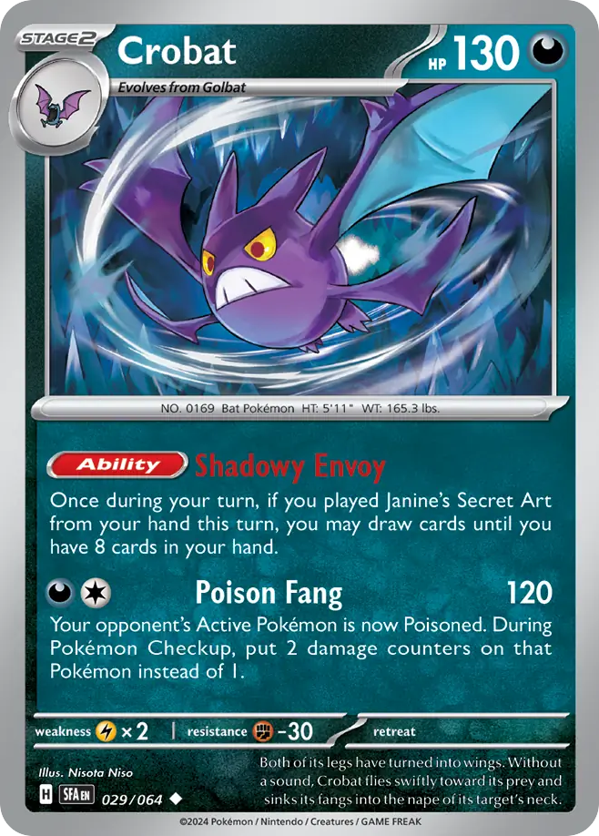 Shrouded Fable Crobat #29/64